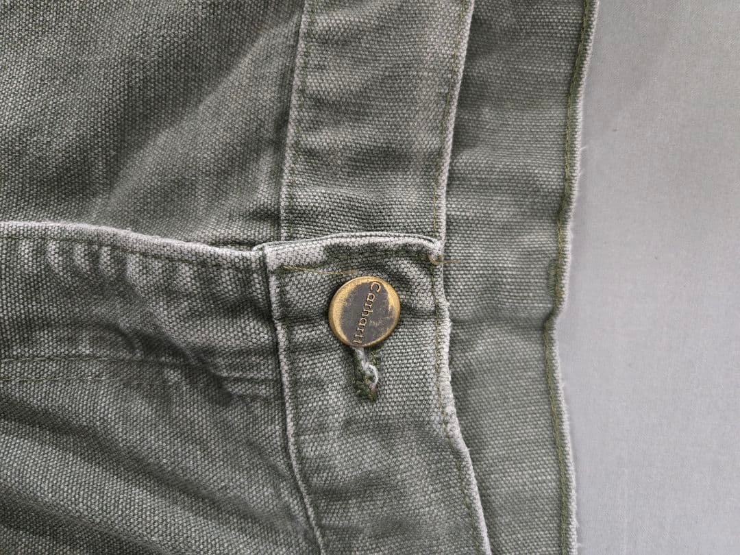Carhartt カーハート ダブルニー Dungaree W34L32 カーキ
