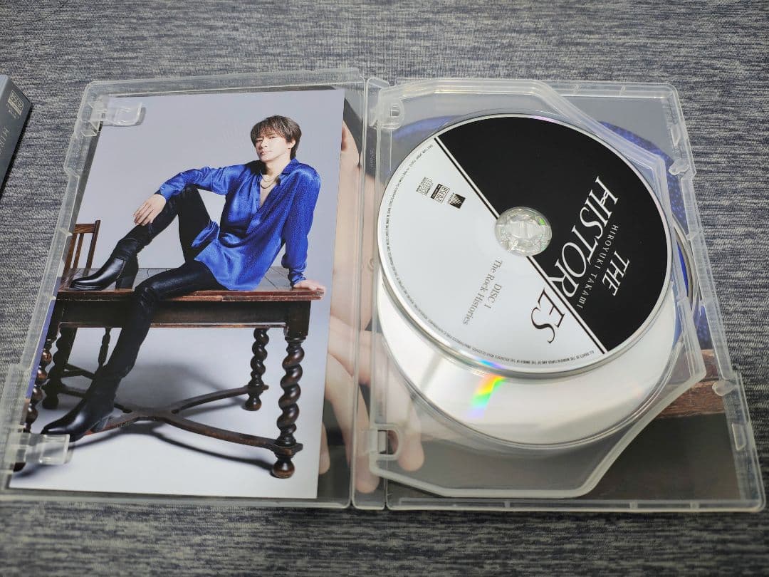 貴水博之★The Histories☆CD2枚+BD特典アクスタ★初回生産限定盤