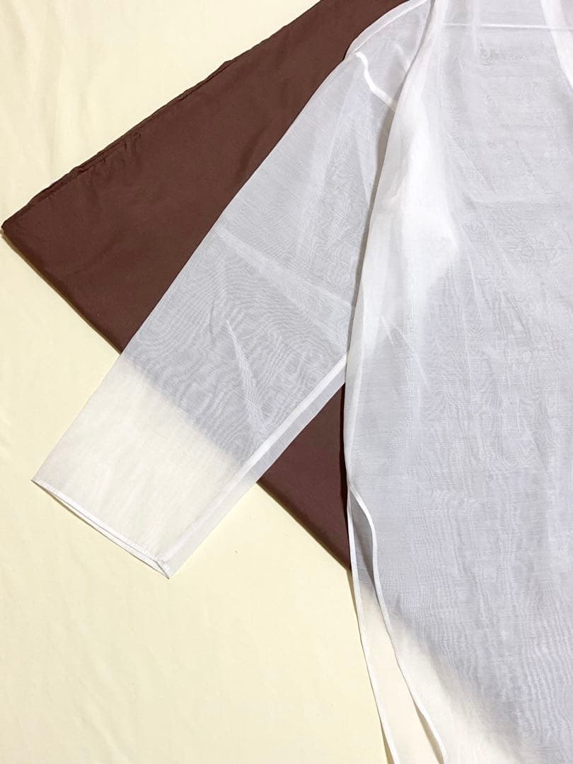 ルフィル　ハイネックシアーブラウス　ルフィル　ワンピース　バックジップ