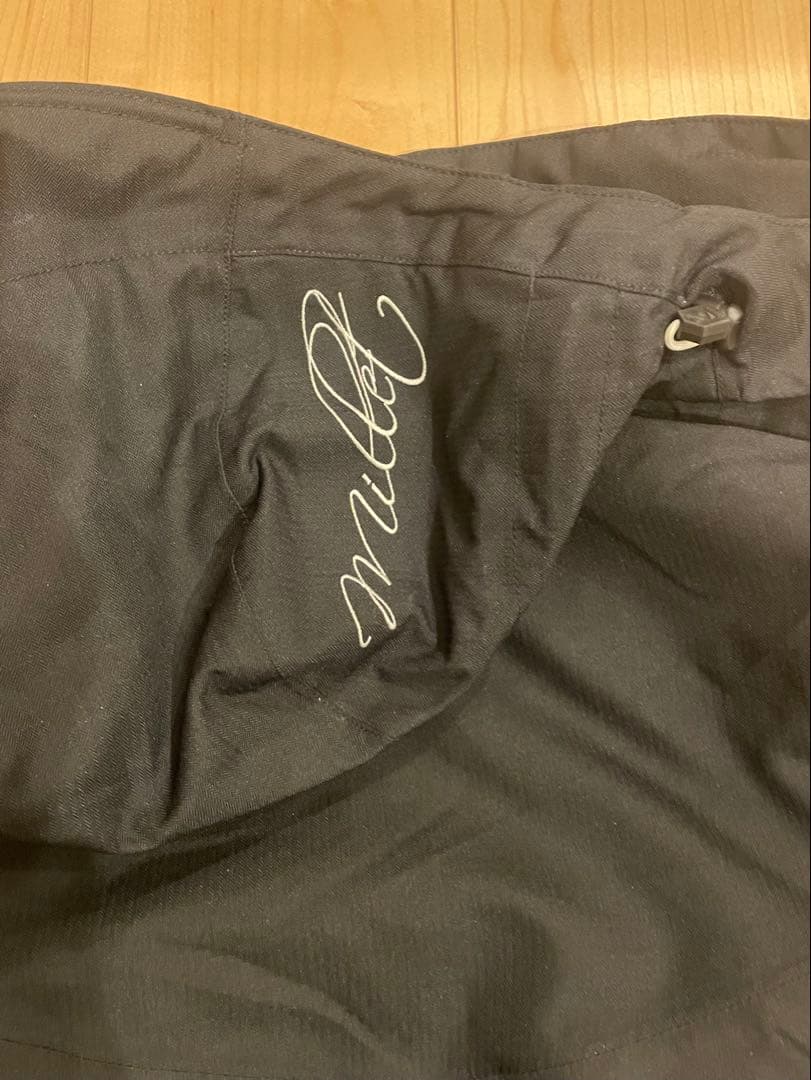 MILLET スノーボード・スキーウェア　上下セット 極美品　S ブラック