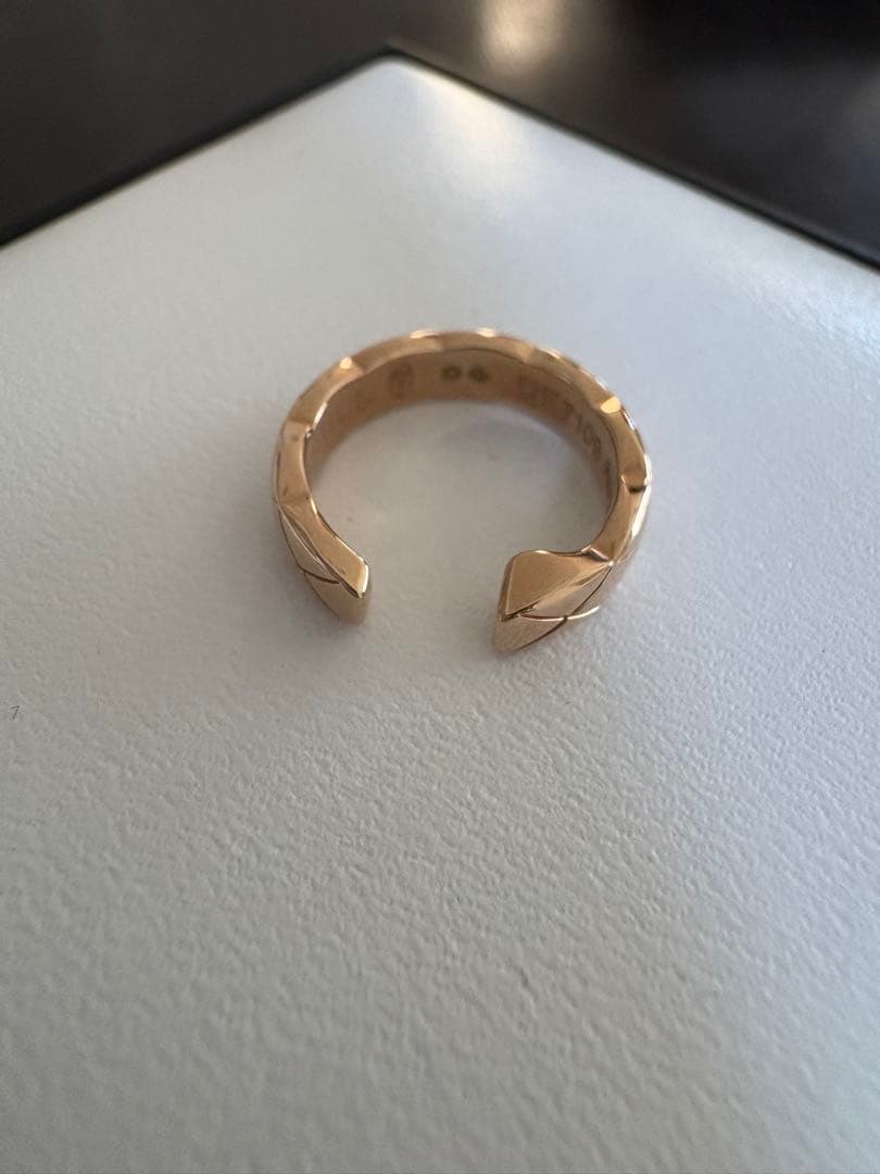 ももこCHANEL イヤーカフ ココクラッシュ　ベージュゴールド