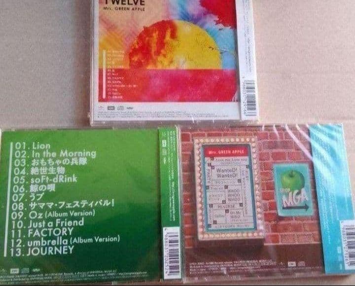 新品未開封Mrs. GREEN APPLE Twelve ENSEMBLE CD