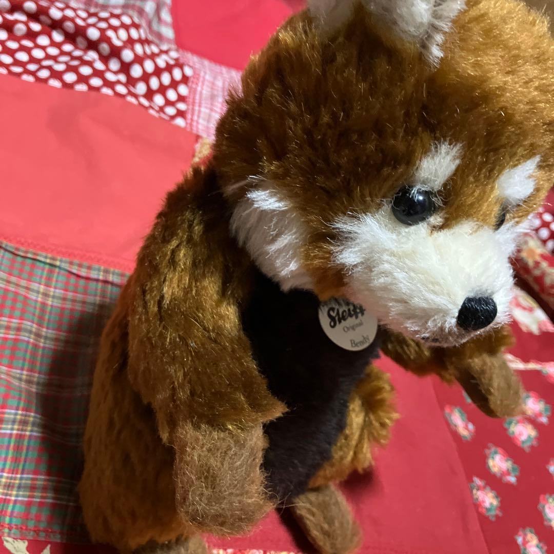 Steiff テディベア　Bendy ベンディぬいぐるみ　レッサーパンダ