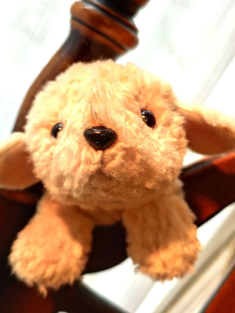 モンスイユ 犬 ぬいぐるみ トイプードル　レトロぬいぐるみ　　日本製