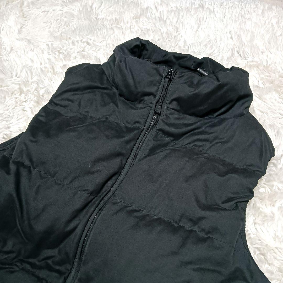 The DUFFER　ボリュームネックダウンベスト　メンズ　XL　ブラック