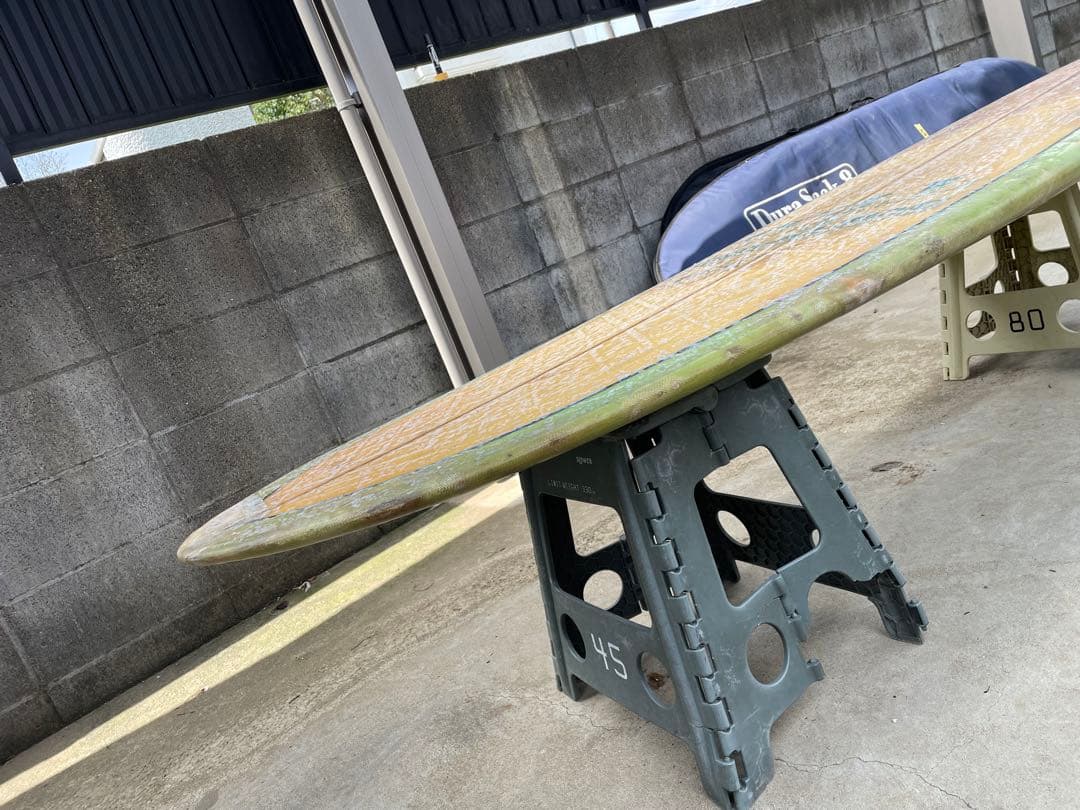 TEDサーフボード　ビンテージ　ミッドレングス　シングル　テッド　7.4f