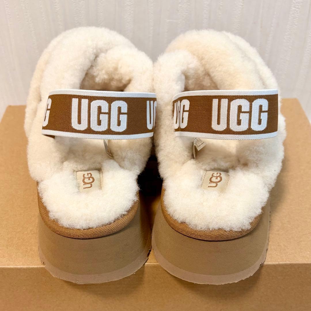 UGG ディスコ クロス スライド　厚底サンダル 24cm