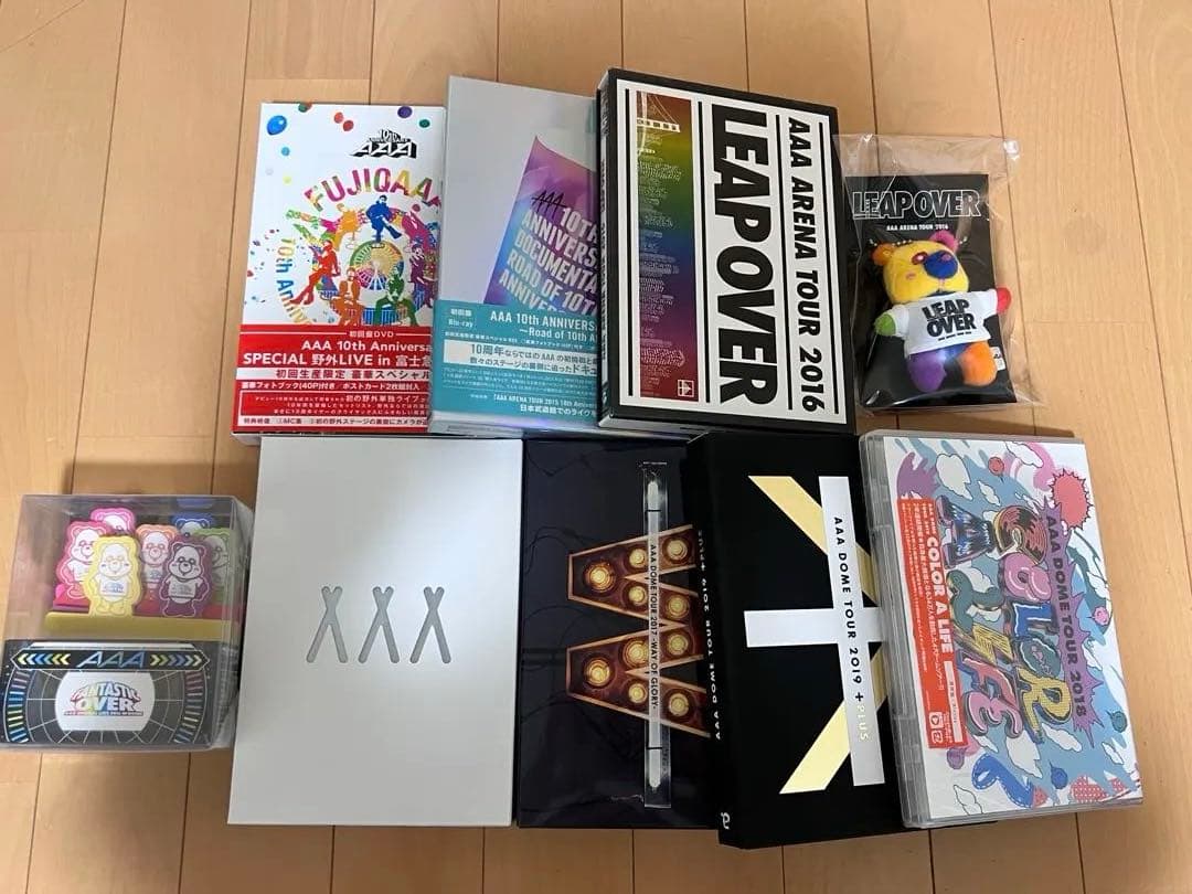 AAA DVD・Blu-ray セット(12枚)特典付き