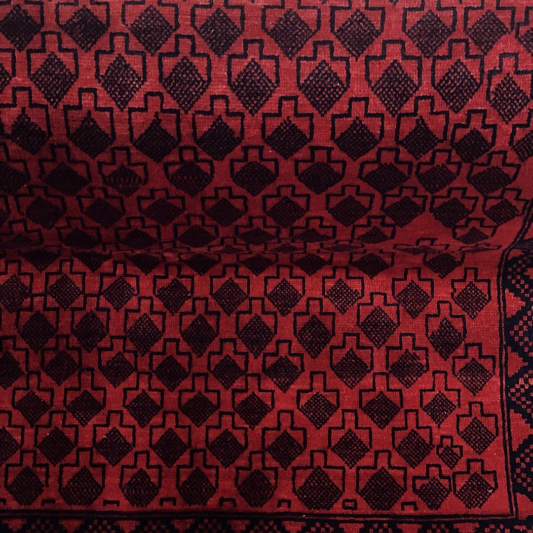 【在庫整理／大幅値引】200×107 アフガニスタン バルーチ ヴィンテージラグ