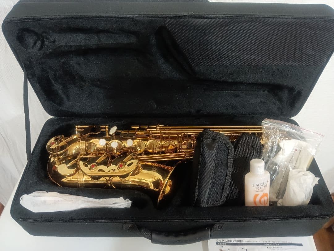 Soleil サックス ゴールド 本体【新品未使用】