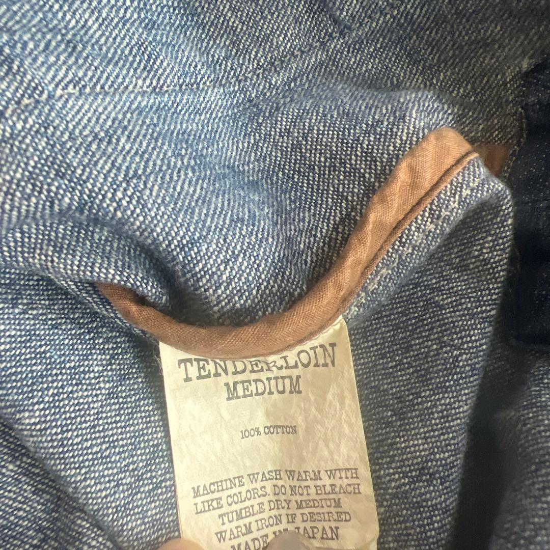 人気品！ TENDERLOIN FC DENIM デニム チャイナジャケット