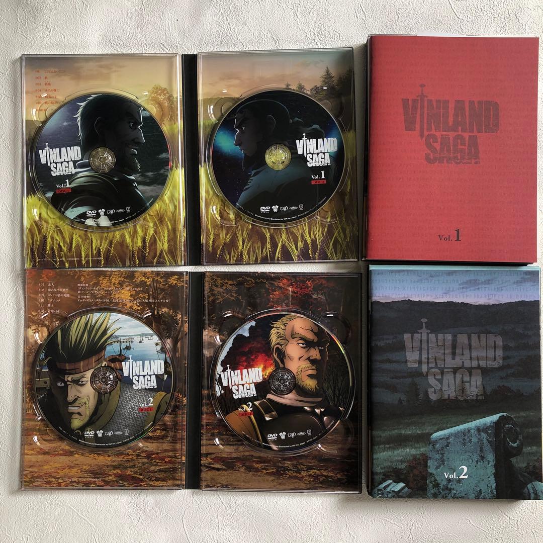 ヴィンランド・サガ DVD Box 全4巻セット（各2枚組）