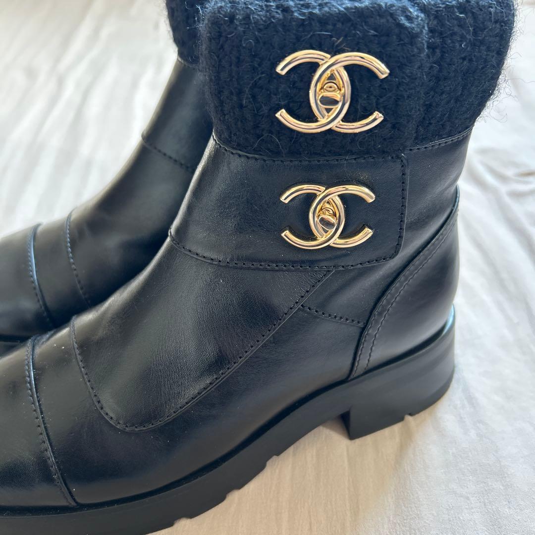 定価３４万　可愛いシャネルブーツ♡