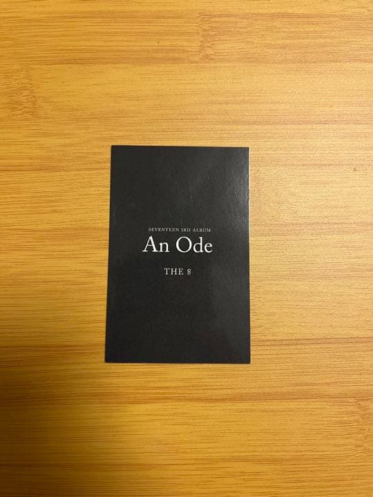 [セール中] SEVENTEEN ミンハオ an ode GV サノク
