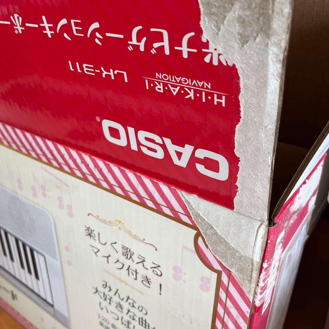 CASIO光ナビゲーションキーボードLK311 電子ピアノ 2018年製