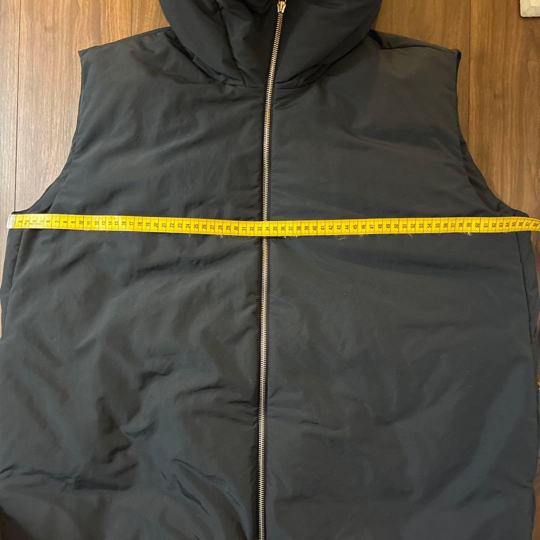 美品　JIL SANDER＋　ダウンベスト　ジレ　ブラック 42