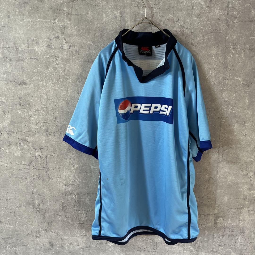 CANTERBURY PEPSI ゲームシャツ　半袖　メンズ3XLサイズ