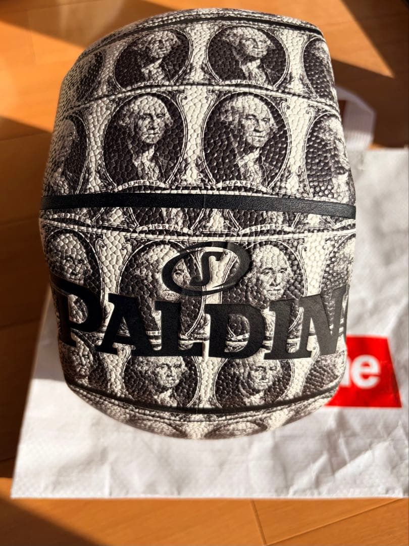 【未使用】SupremeジョージワシントンSpalding Basketball