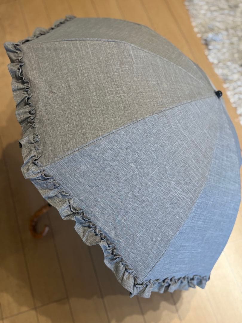 ロサブラン♡RoseBlanc 完全遮光 折りたたみ傘 50cm 2段シングル
