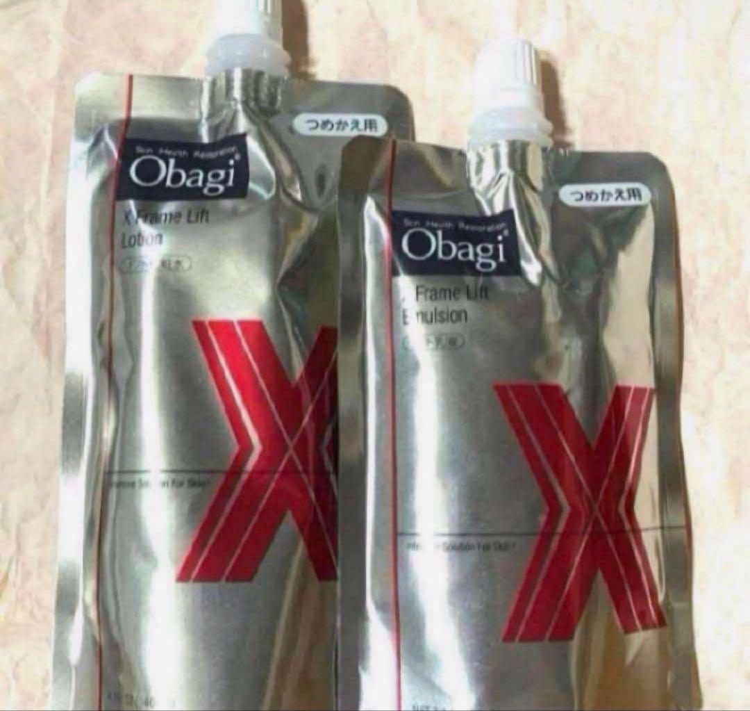 【新品未使用品】obagi オバジXフレームリフトローション・エマルジョン