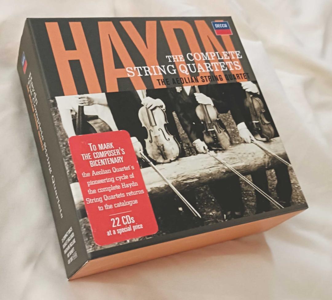 ハイドン弦楽四重奏曲全集 エオリアン四重奏団 22枚組