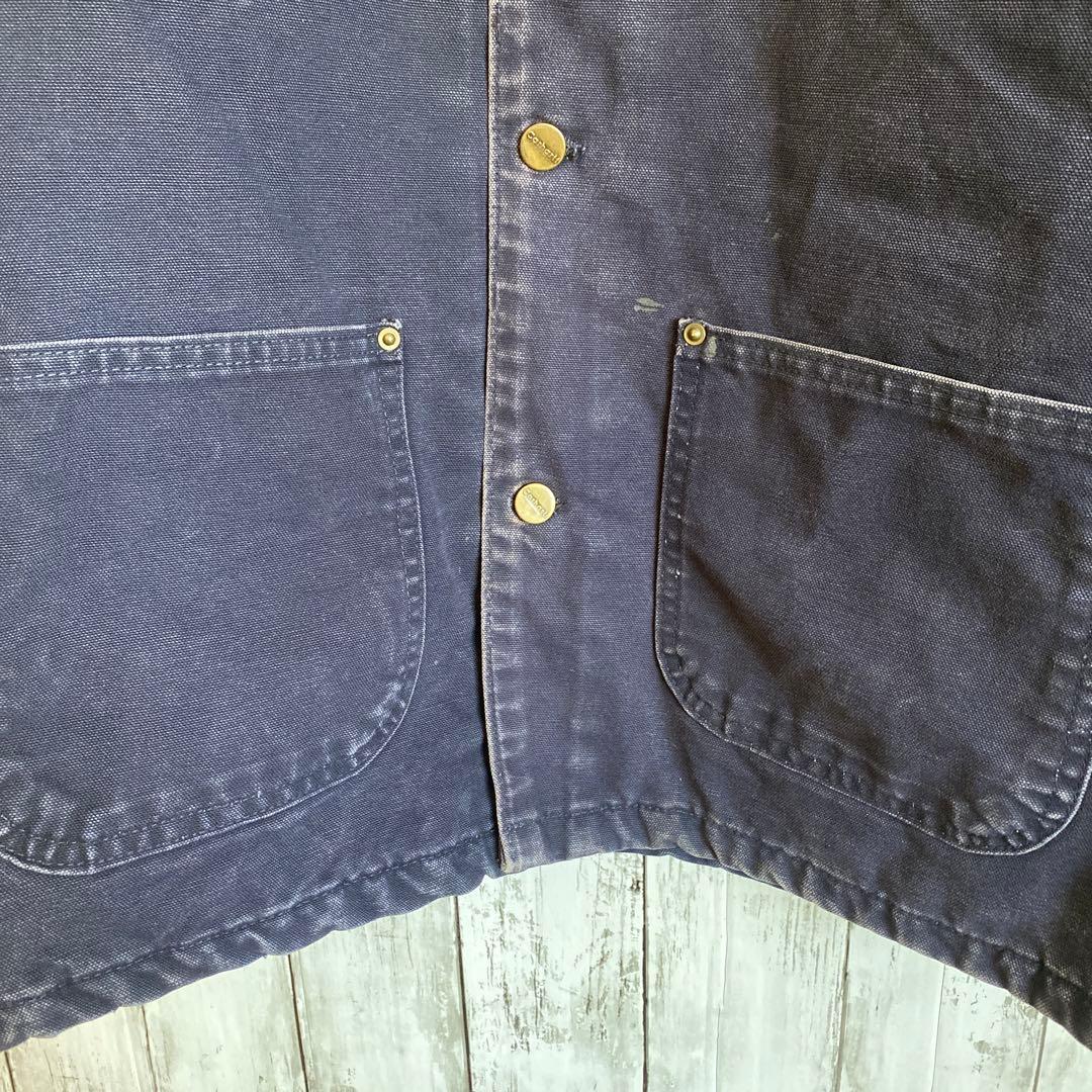 【】カーハート ミシガンチョアコート ネイビーC02 MDT L