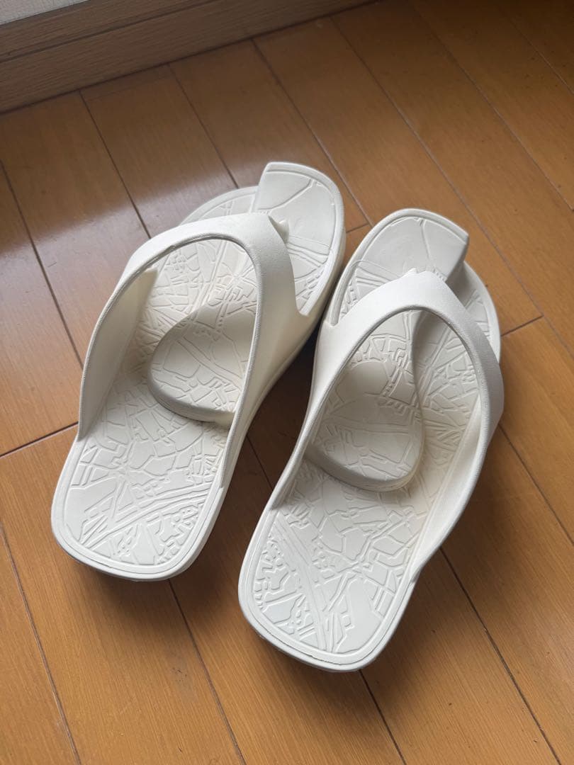 【美品】Rakubaki イージーサンダル ホワイト