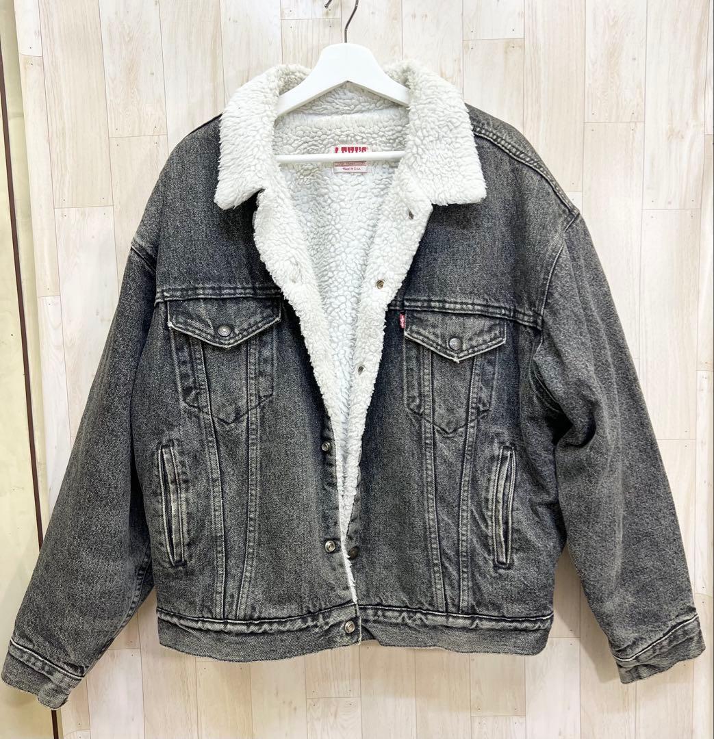 70s Levi’s 70609 DENIM ボア ジャケット USA製