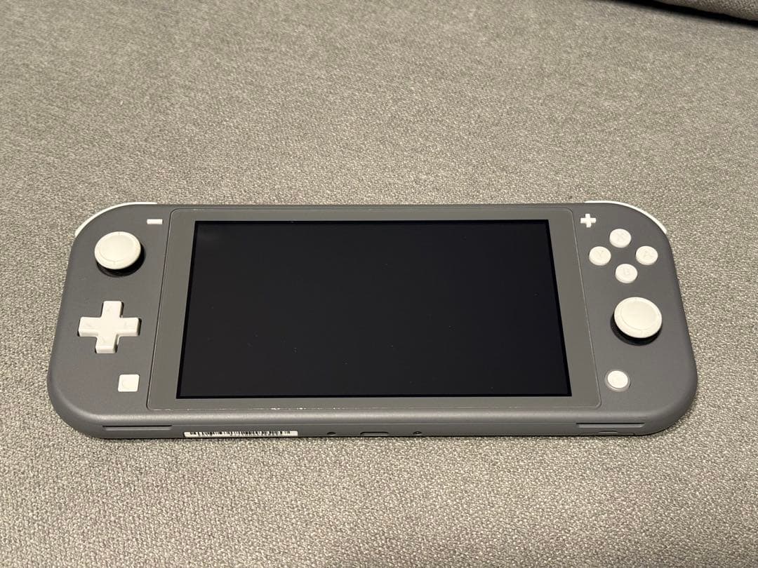 【美品】Nintendo Switch Lite ライトグレー 本体