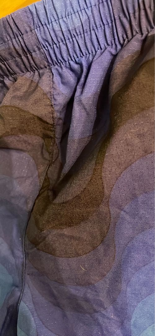 ドリスバンノッテン青 Dries Van Notenグラデーションショートパンツ