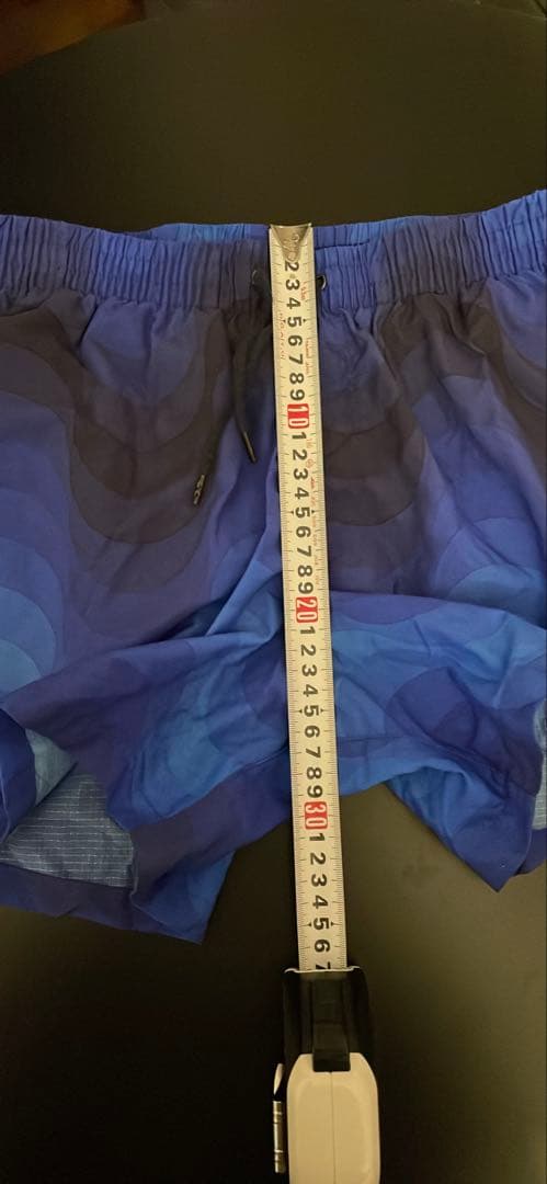 ドリスバンノッテン青 Dries Van Notenグラデーションショートパンツ