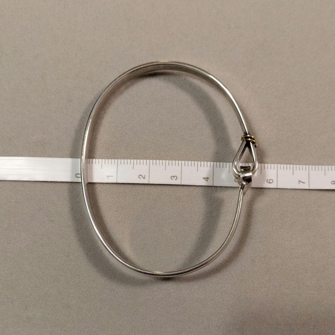 ティファニー フックアンドアイ バングル