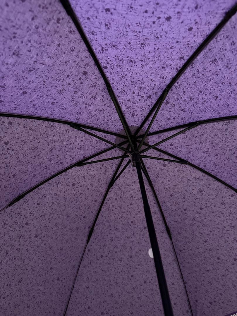福井洋傘 ZENZA 晴雨兼用 折りたたみ傘 高級傘 伝統工芸 日本製 パープル