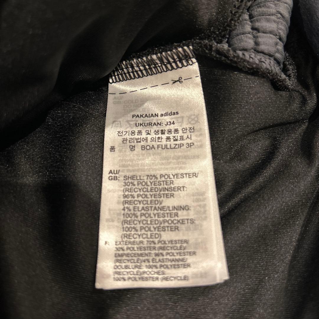 adidas フリースセットアップ L 黒