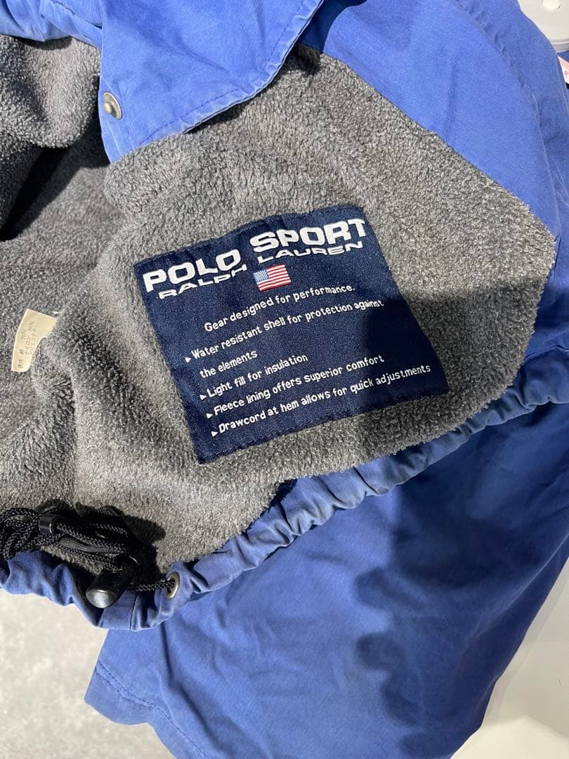 90s Polo Sport Ralph Laurenナイロンフリースジャケット