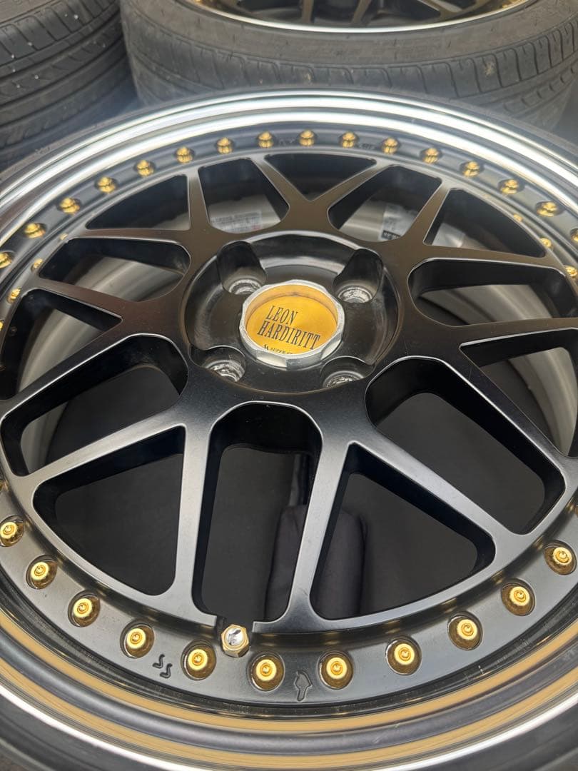 スーパースター　レオンハルト　ゲミュート　マッドブラック　軽　16インチ