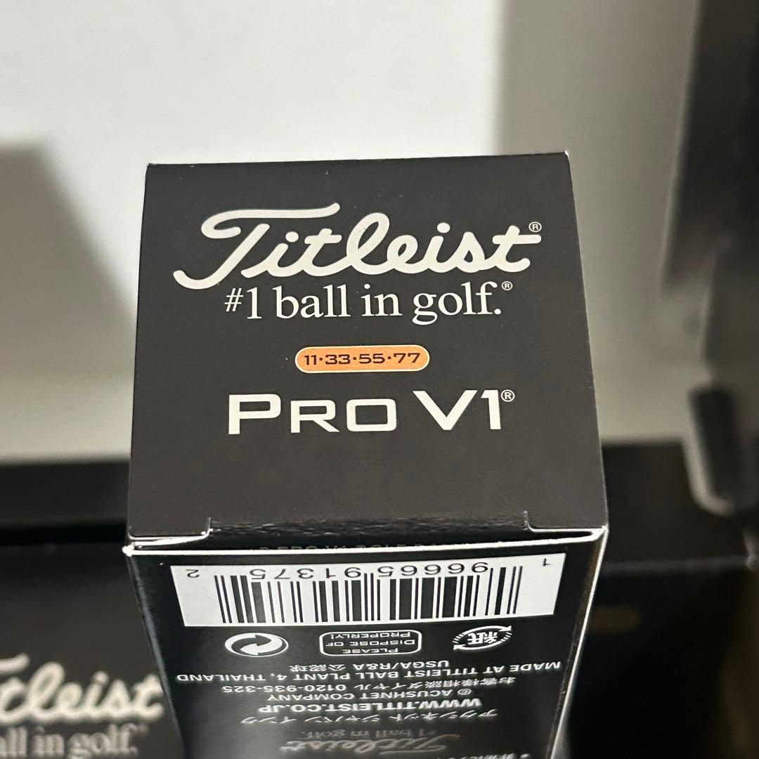 2025 TITLEISTタイトリストPROV1 プロV1 ダブルナンバー
