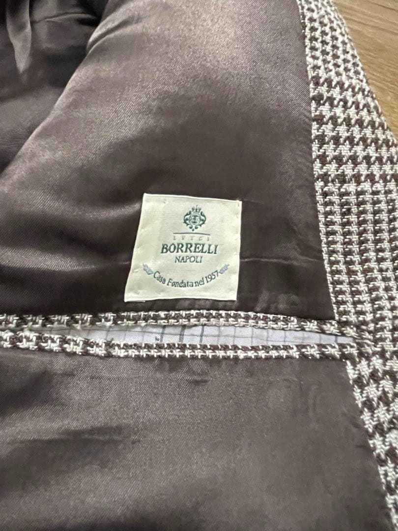 【シーズンオフ値下げ】LUIGI BORRELLI テーラードジャケット