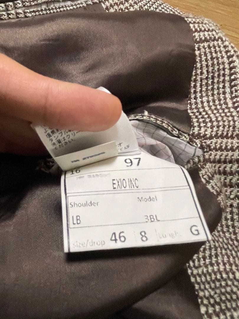 【シーズンオフ値下げ】LUIGI BORRELLI テーラードジャケット