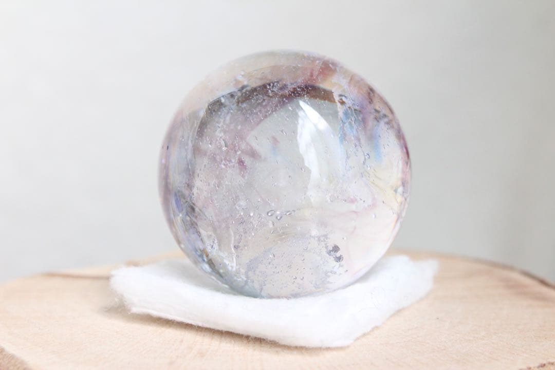 シエラネバダ産アンダラクリスタル　スフィア　マルチカラー