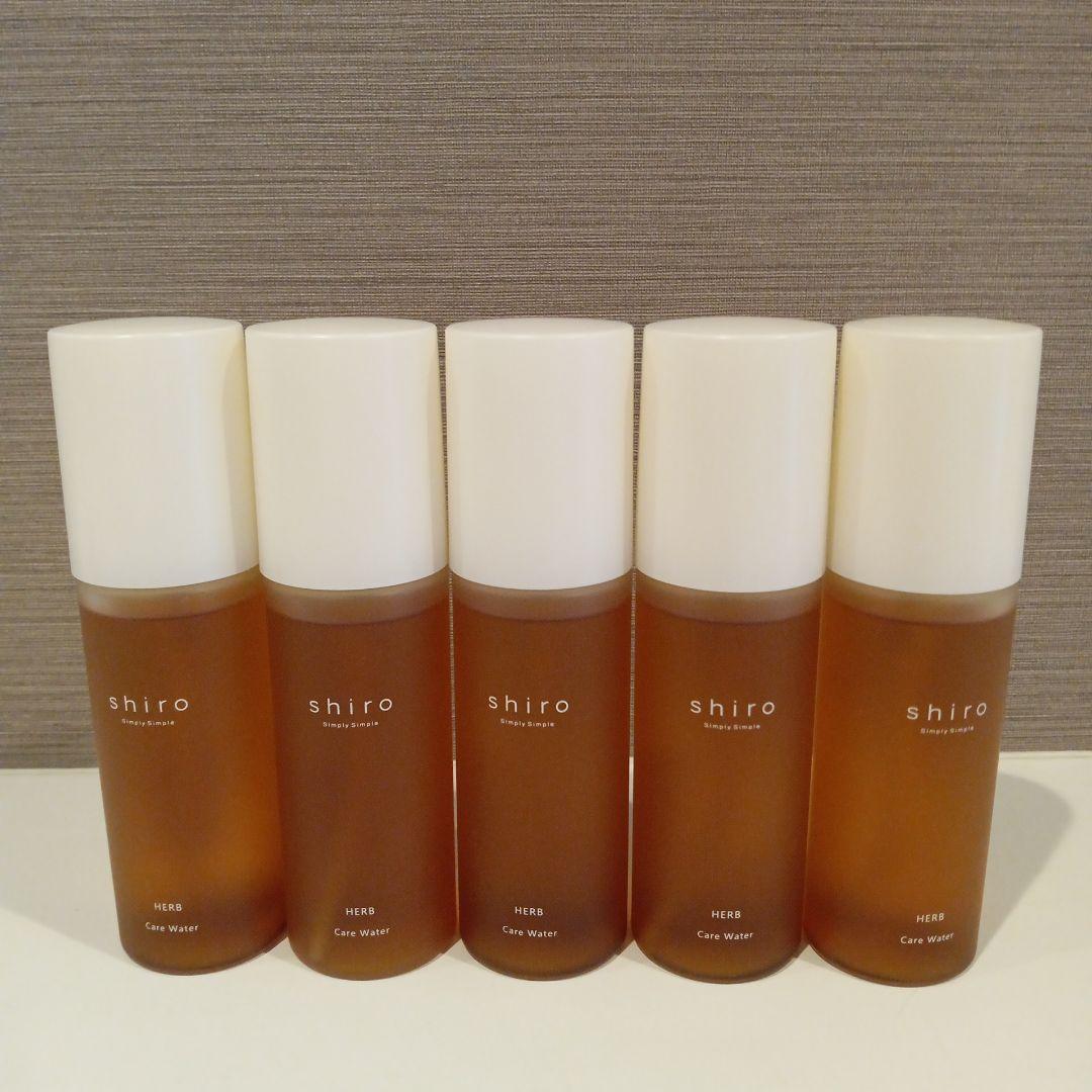 Shiro シロ ハーブケアウォーター 80ml×5本