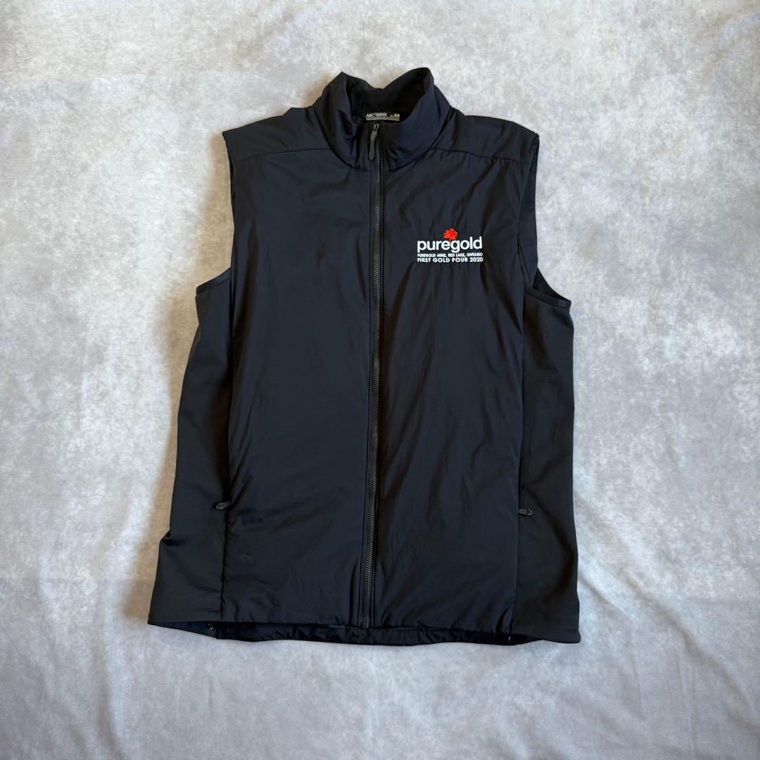 アークテリクス アトムベスト 企業ロゴ 始祖鳥 M ブラック