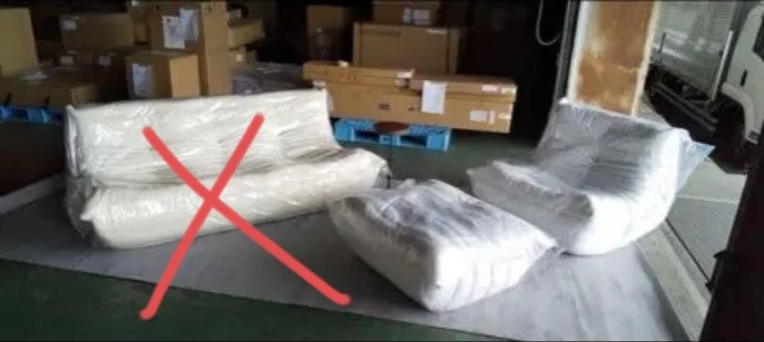 リーンロゼ　ホワイト　トーゴ　DENDEN パフ付き