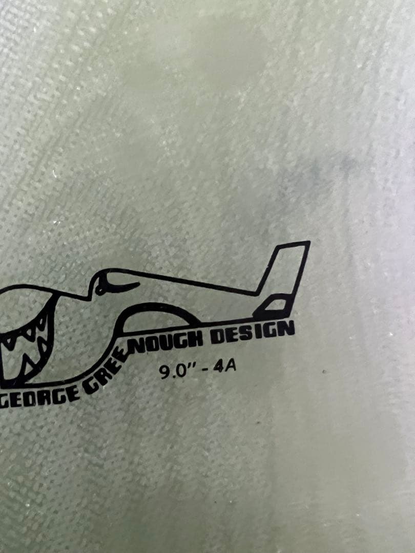 値下中❗️e greenough ジョージ‧グリノー ロングボードフィン