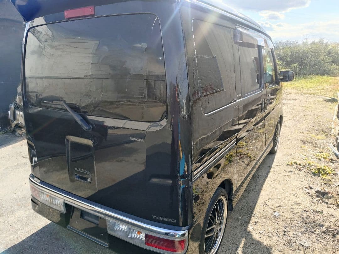 陸送超特価！ アトレーワゴン　ターボ　RXリミテッド　143,000km　黒色