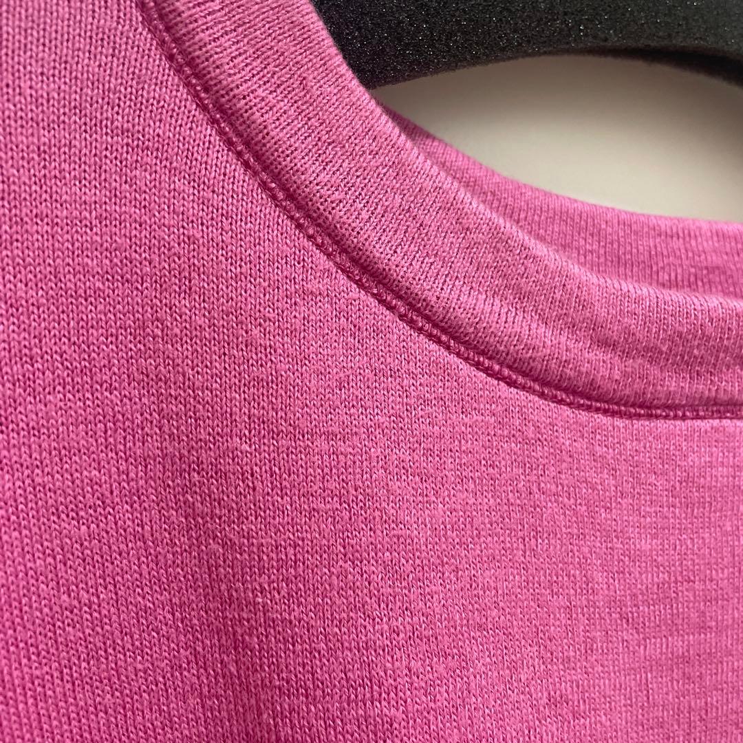 45R スムースのチュニック ピンク