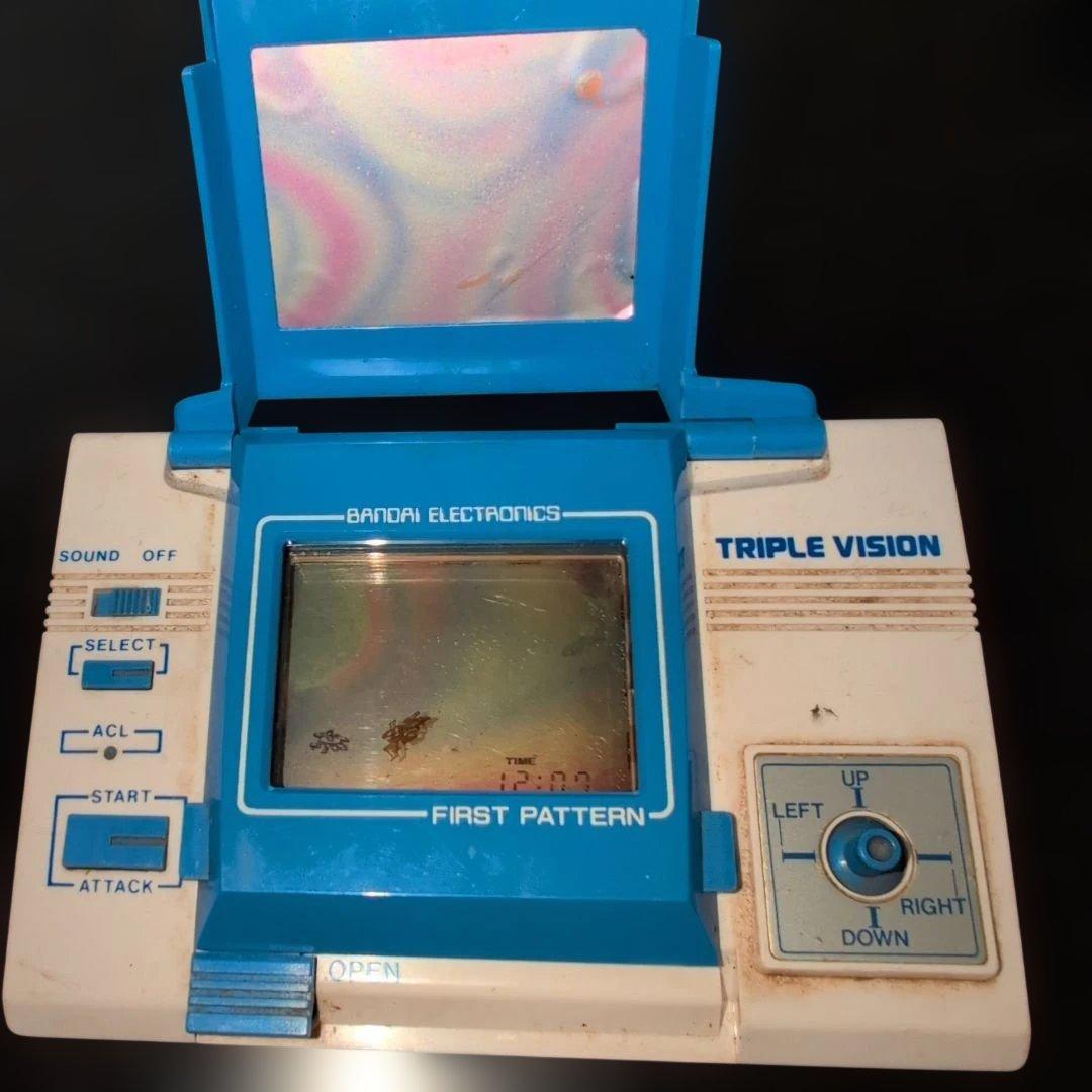 バンダイ ガンダム3大決戦！ ゲームウォッチ 現状品