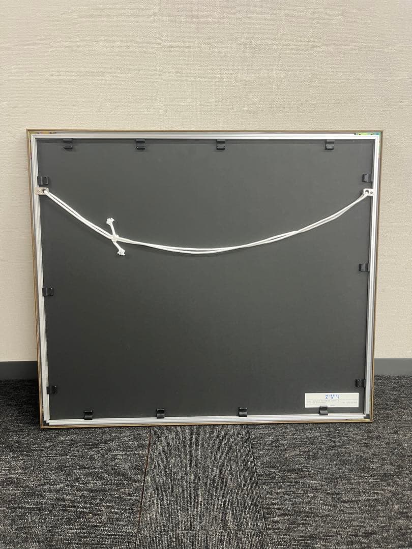 リトグラフ　クロード・ワイズバッシュ　LE PATINEUR 直筆サイン