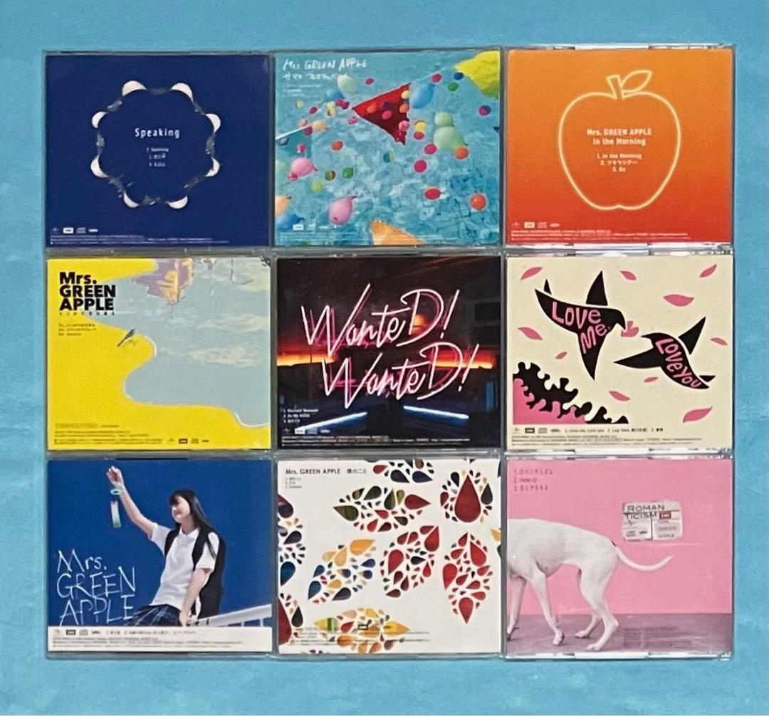 Mrs.GREEN APPLE シングル 9枚 Speaking 青と夏 など