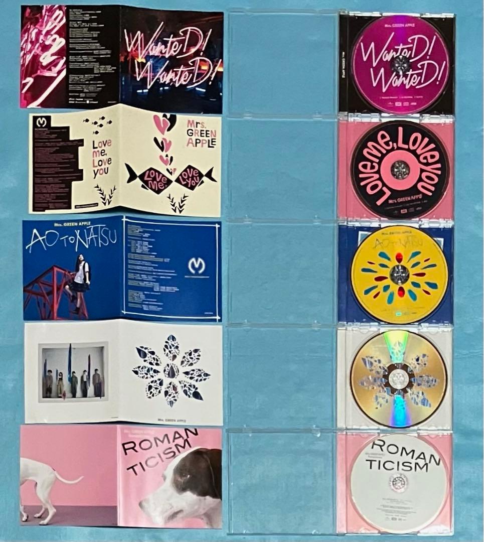 Mrs.GREEN APPLE シングル 9枚 Speaking 青と夏 など